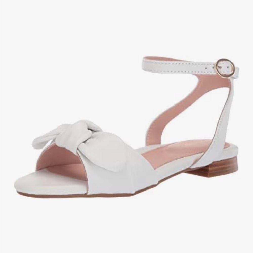 Taryn Rose Vivian Flat Bow Weatherproof‎ Sandal Women’s Size 8.5 B